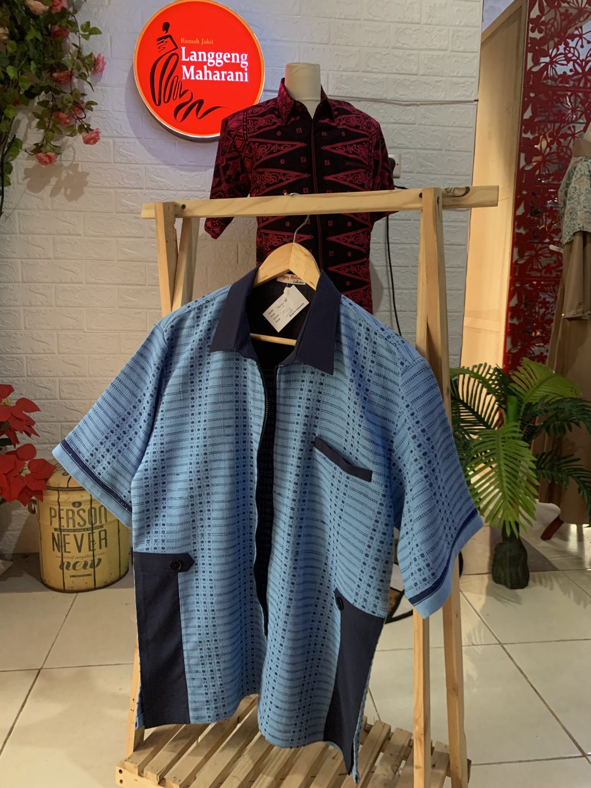 Jaket Kemeja Tenun 1