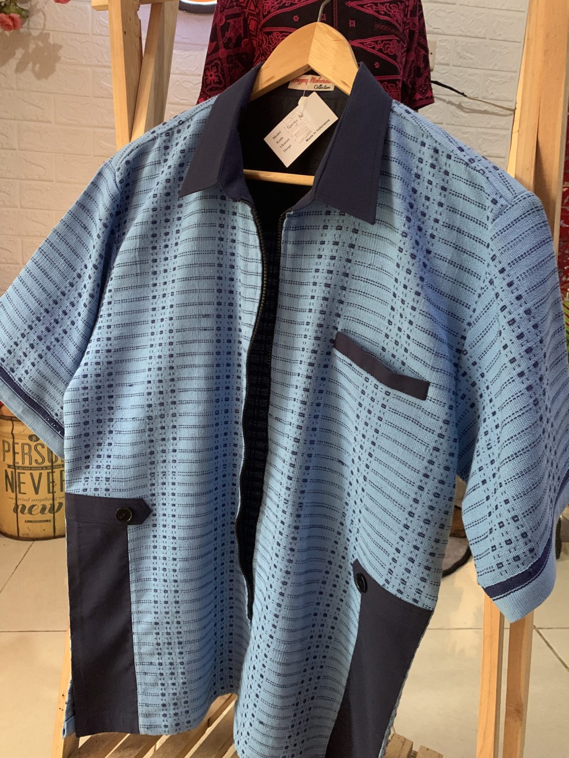 Jaket Kemeja Tenun 2